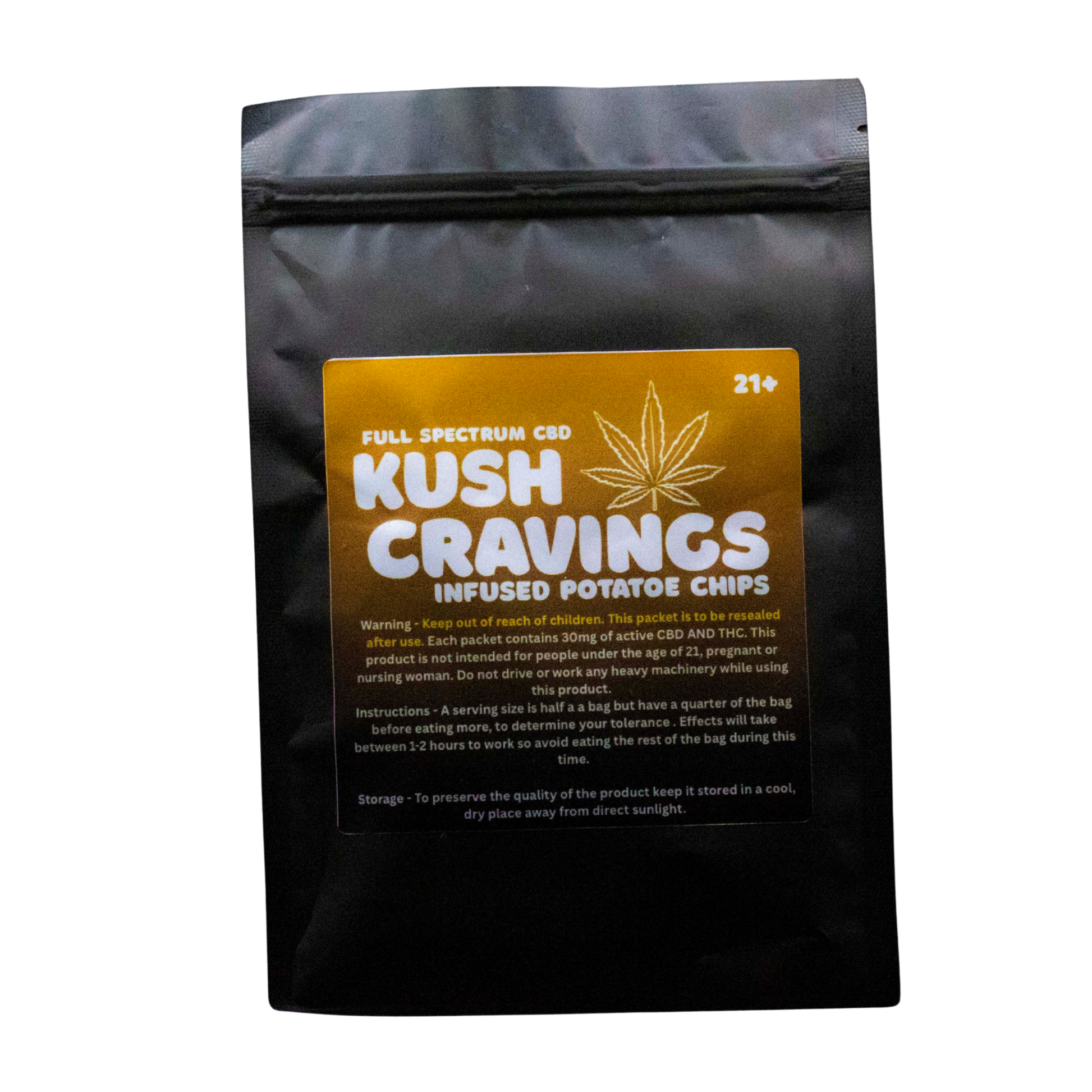 Kush Crunch Tangy Barbeque / 50mg